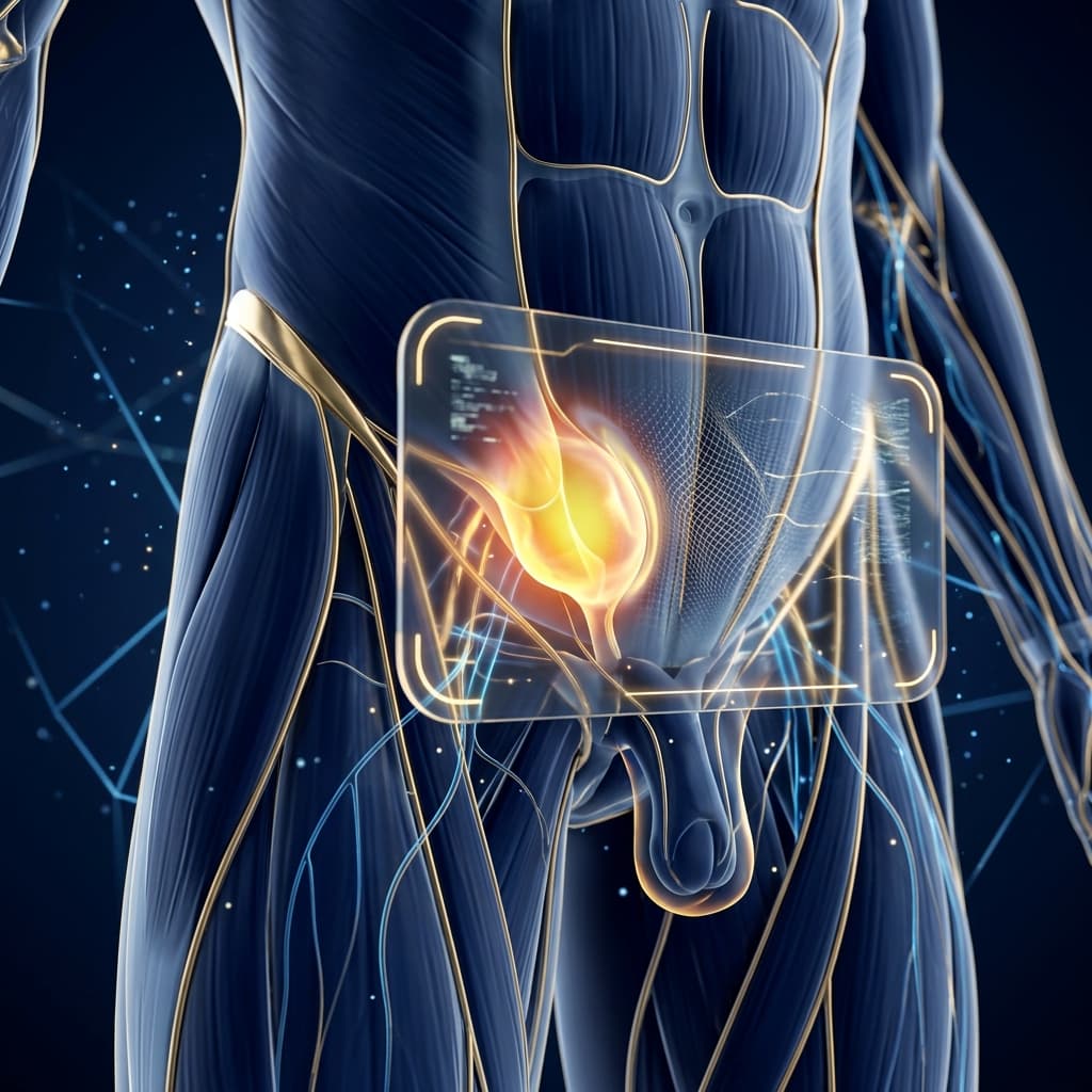 Representação Fiel Patológica de Hérnia Inguinal